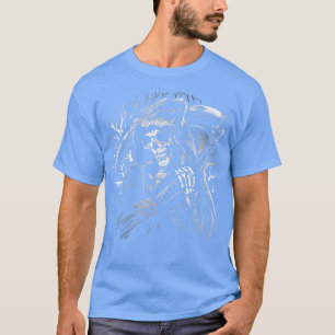 Grim reaper scythe Death Dead Skeleton Halloween G T-Shirt