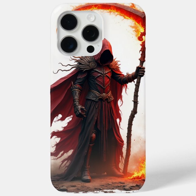 Grim reaper scythe printing iphone case (Back)