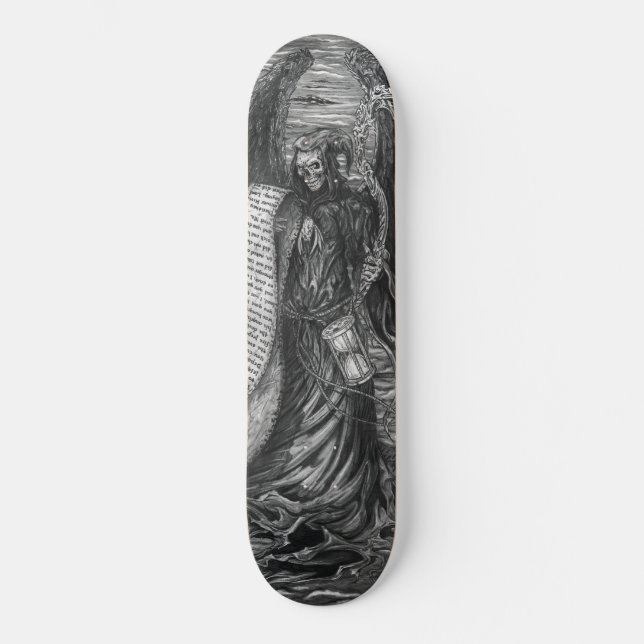 Grim Reaper Skate Board (Front)