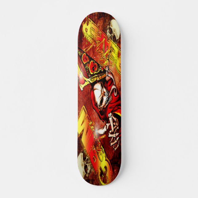 Grim Reaper Skate Deck (Front)