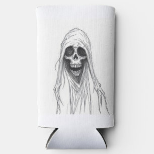 Grim Reaper Skeleton Seltzer Can Cooler