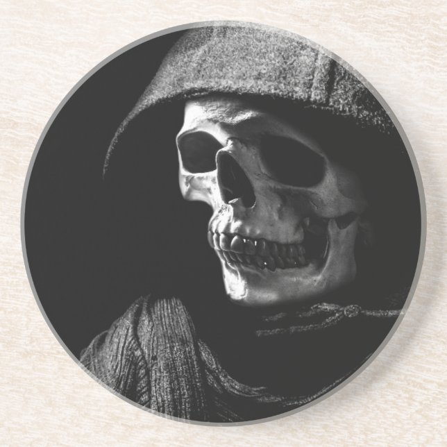 Grim Reaper Skull Coaster (Front)