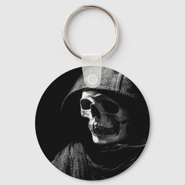Grim Reaper Skull Key Ring (Front)