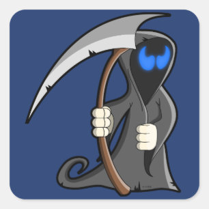Grim reaper stickers