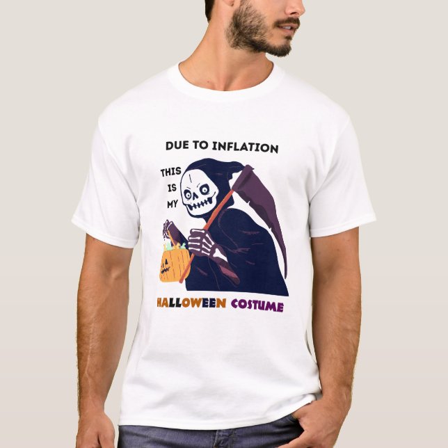 Grim reaper t-shirt desing with texture. (Front)