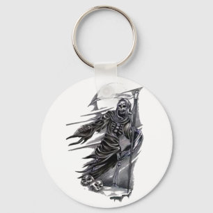 Grim Reaper Taking Souls Key Ring