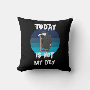 Grim Reaper - Today Is Not My Day Cushion