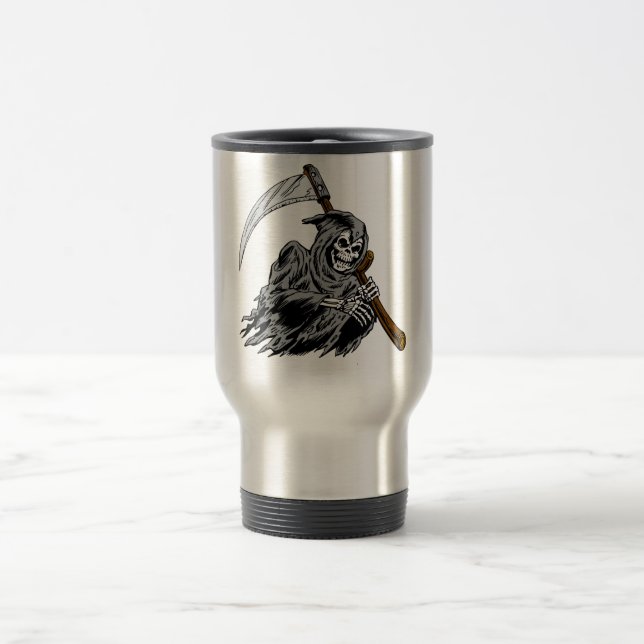 Grim Reaper Travel Mug (Center)