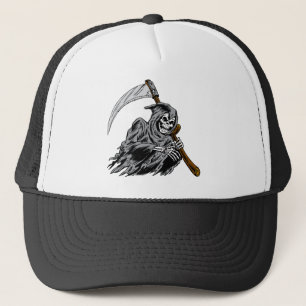 Grim Reaper Trucker Hat
