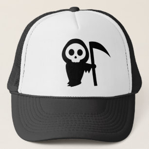 Grim Reaper Trucker Hat
