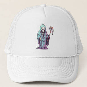 Grim Reaper Trucker Hat