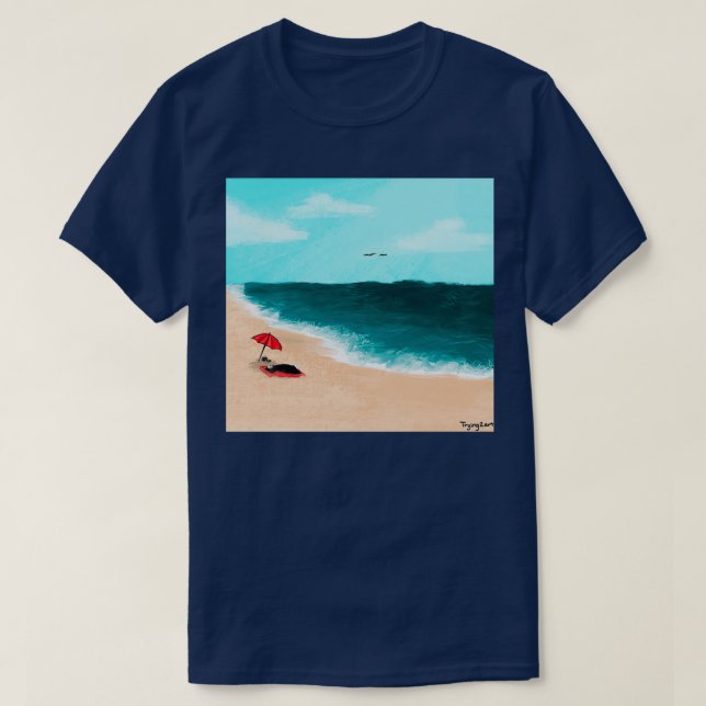 Grim Vacation T-Shirt (Design Front)
