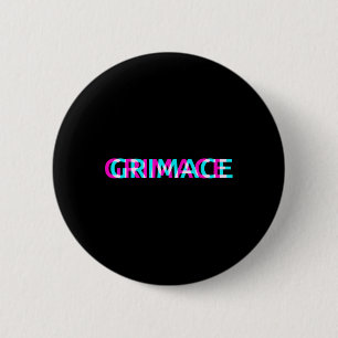 Grimace Edgy Aesthetic Grunge Emo Pastel Goth Hall 6 Cm Round Badge