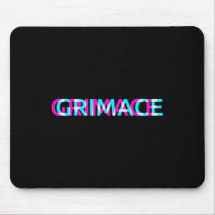 Grimace Edgy Aesthetic Grunge Emo Pastel Goth Hall Mouse Mat
