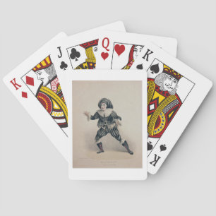 Grimaldi as Scaramouche, from the Commedia dell'Ar Playing Cards