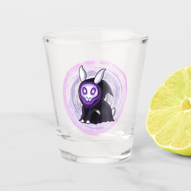 Grimbun Shot Glass (Front)
