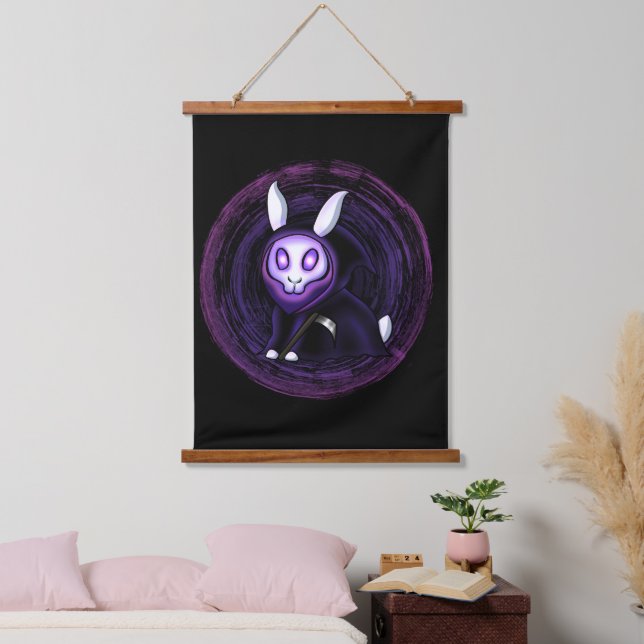 Grimbun Wood Topped Wall Tapestry (Bedroom)