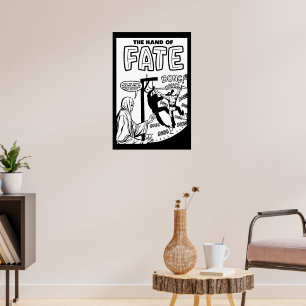 Grimm Reaper Man Holding Back time Comics art Poster