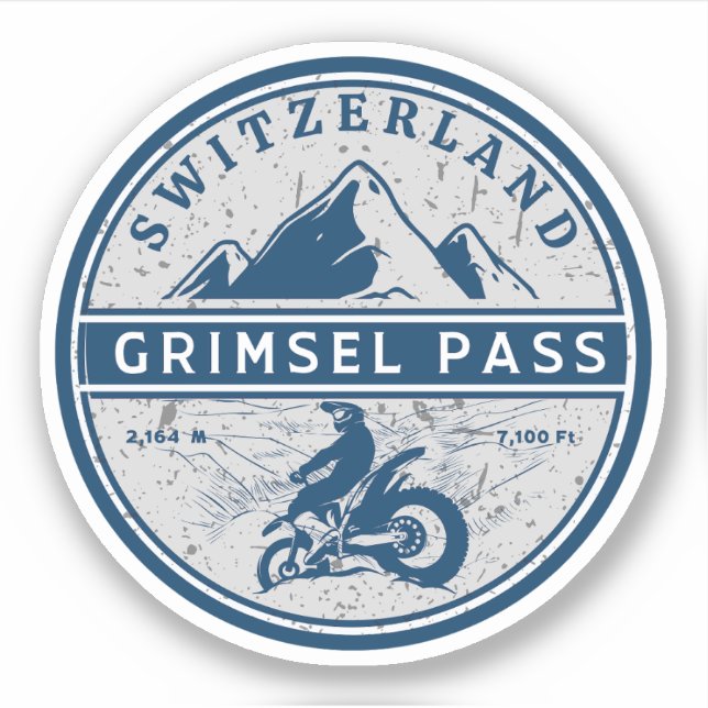  Grimsel Pass swiss–alps motorcycle tour (Front)
