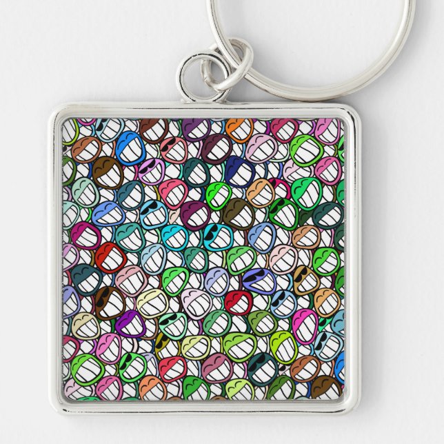 Grin 1 Keychain (Front)