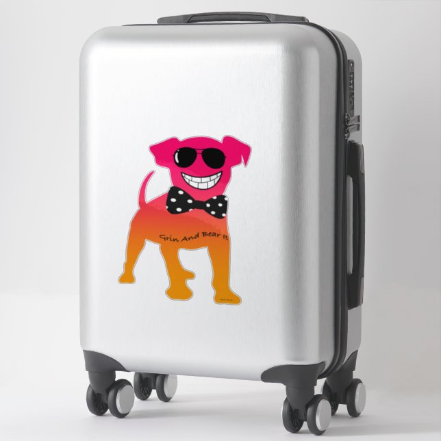 GRIN AND BEAR IT  (Suitcase)
