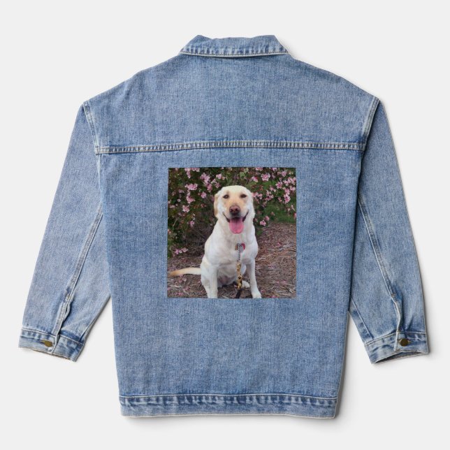 Grin Denim Jacket (Back)