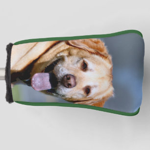 Grin golf head cover