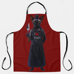 Grin Protocol 80x60 I heart dogs 001 Apron
