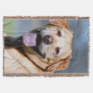 Grin Throw Blanket