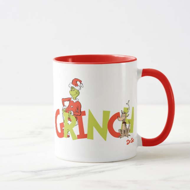 Grinch! Character Logo Graphic Mug (Right)