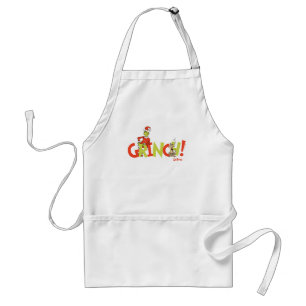 Grinch! Character Logo Graphic Standard Apron