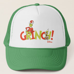 Grinch! Character Logo Graphic Trucker Hat