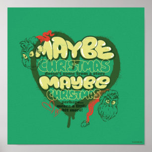 Grinch   Christmas Quote Poster