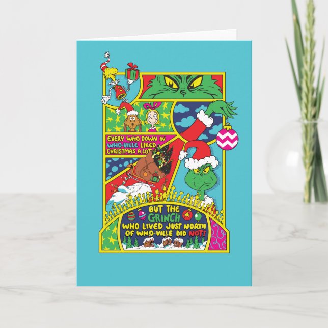 Grinch | Comic Graphic Card (Front)