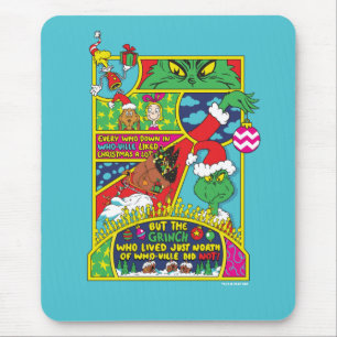 Grinch   Comic Graphic Mouse Mat
