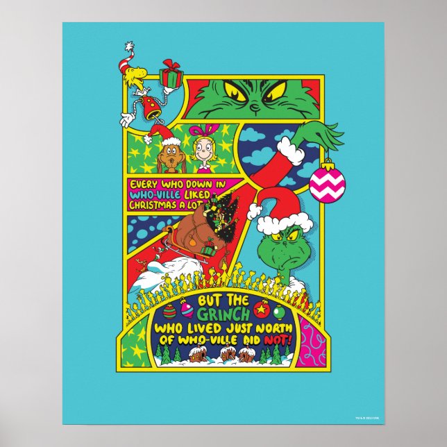 Grinch | Comic Graphic Poster (Front)