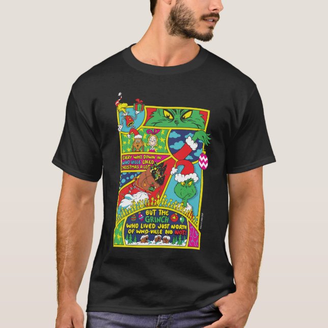 Grinch | Comic Graphic T-Shirt (Front)