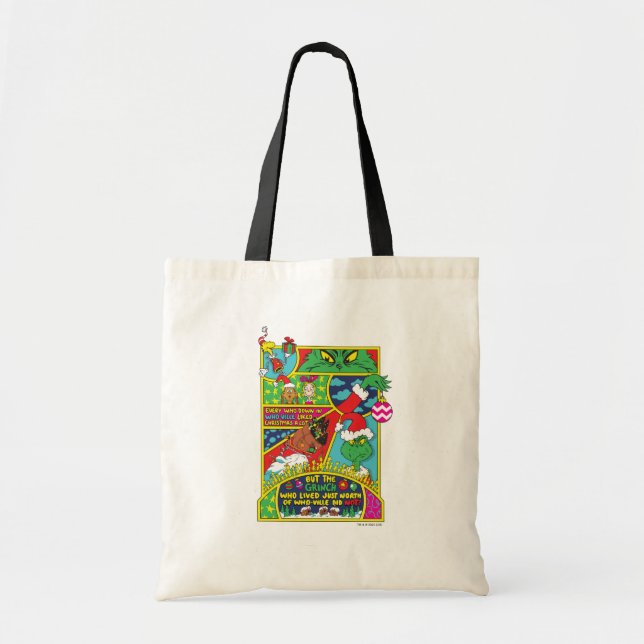 Grinch | Comic Graphic Tote Bag (Front)