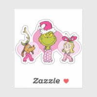 Grinch Crew in Pink Valentine's Portrait