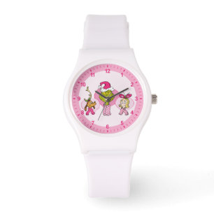Grinch Crew in Pink Valentine's Portrait Watch