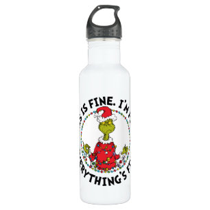 Grinch   Everything's Fine 710 Ml Water Bottle