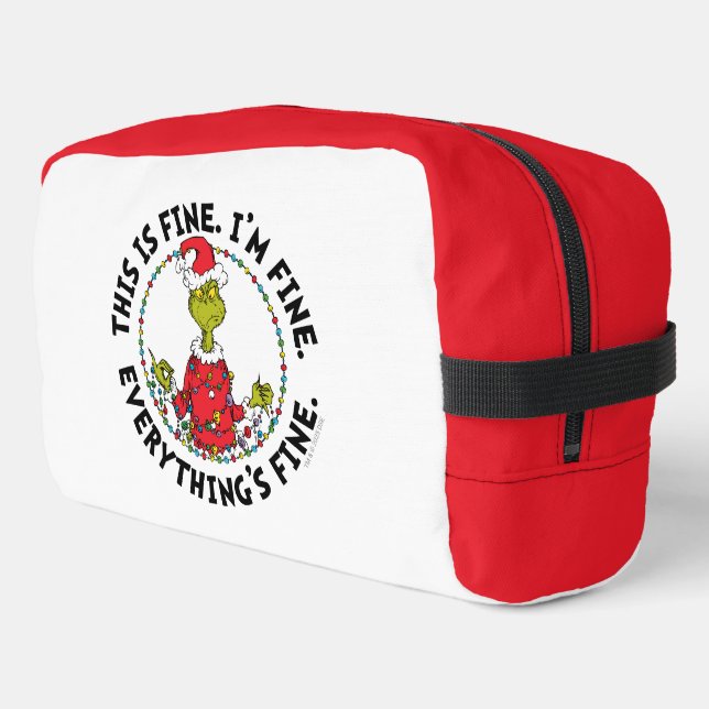 Grinch | Everything's Fine Dopp Kit (Left Corner)