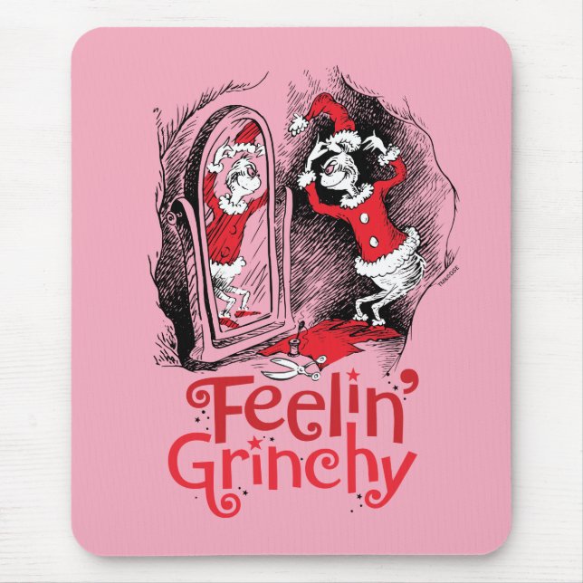 Grinch | Feeling Grinchy Mouse Mat (Front)