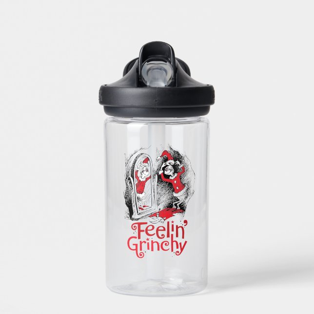 Grinch | Feeling Grinchy Water Bottle (Front)