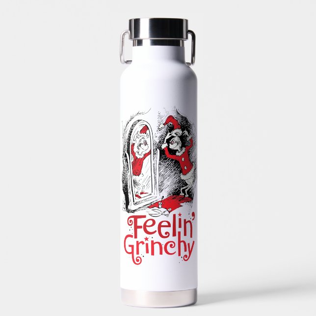 Grinch | Feeling Grinchy Water Bottle (Front)