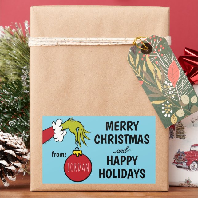 Grinch | From Christmas Gift Tag (Holiday)