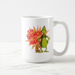 Grinch   Grinch & Max Starburst Coffee Mug