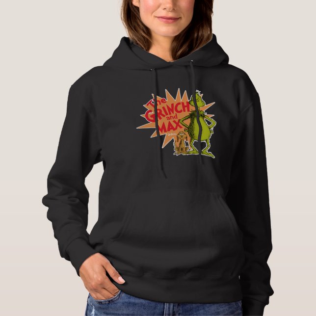 Grinch | Grinch & Max Starburst Hoodie (Front)