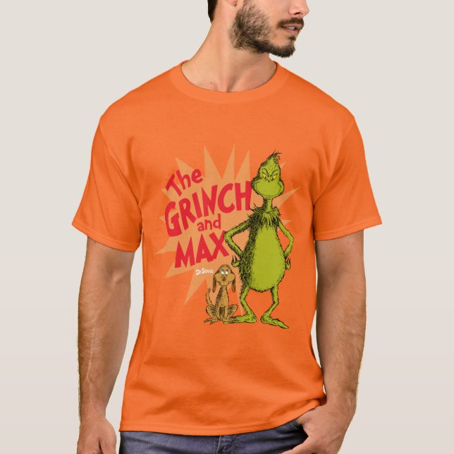 Grinch | Grinch & Max Starburst T-Shirt (Front)