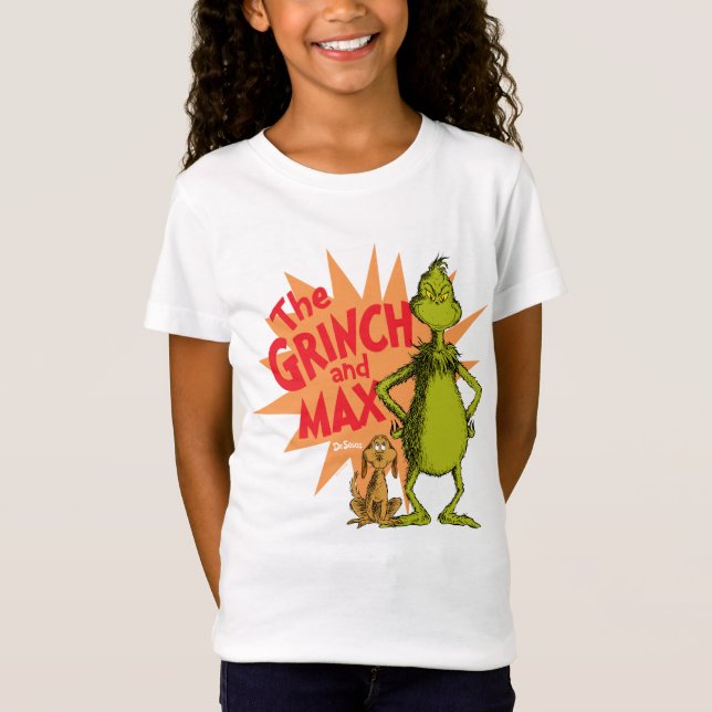 Grinch | Grinch & Max Starburst T-Shirt (Front)